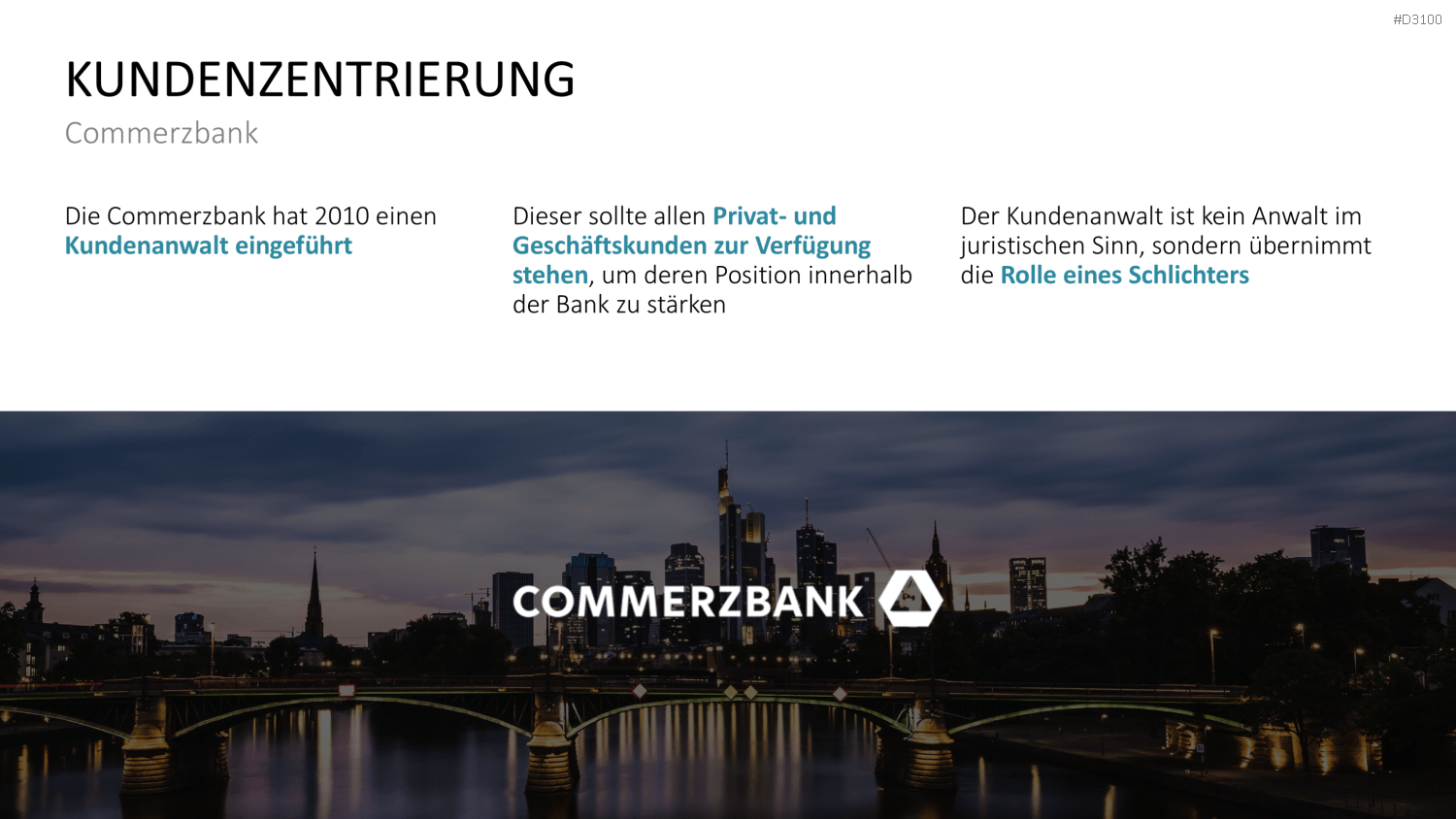 Kundenzentrierung (Customer Centricity) PowerPoint-Vorlage