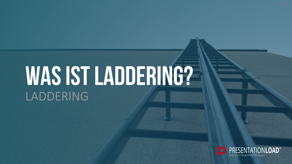 Laddering PowerPoint-Vorlage