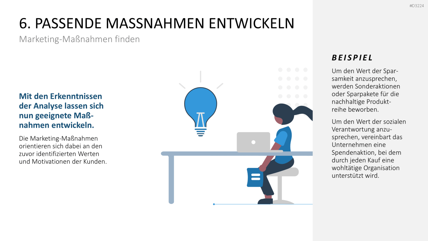 Laddering PowerPoint-Vorlage