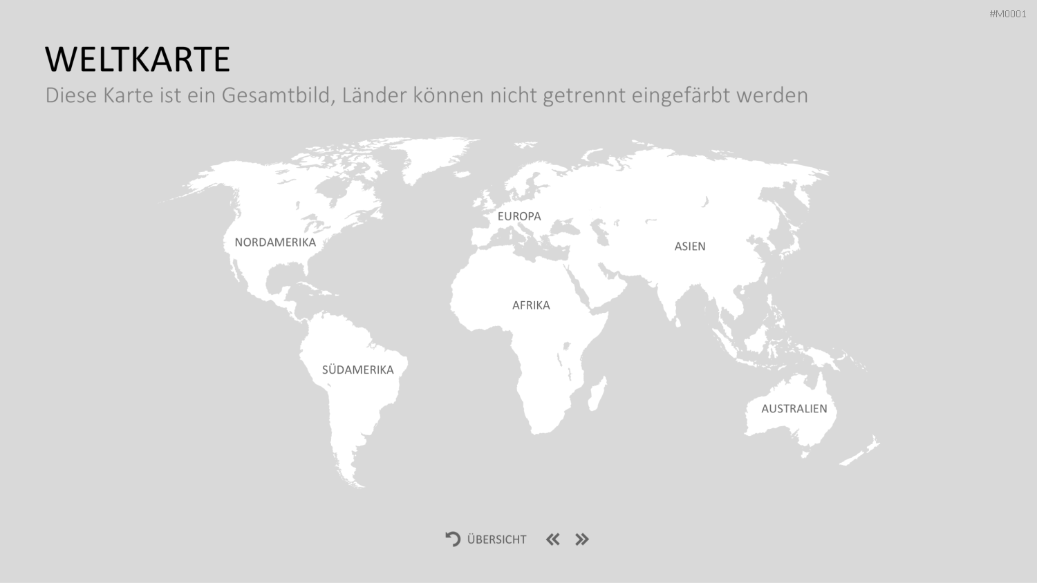 Landkarten Paket für Unternehmen PowerPoint-Vorlage