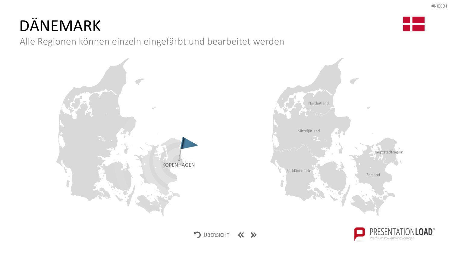 Landkarten Paket für Unternehmen PowerPoint-Vorlage