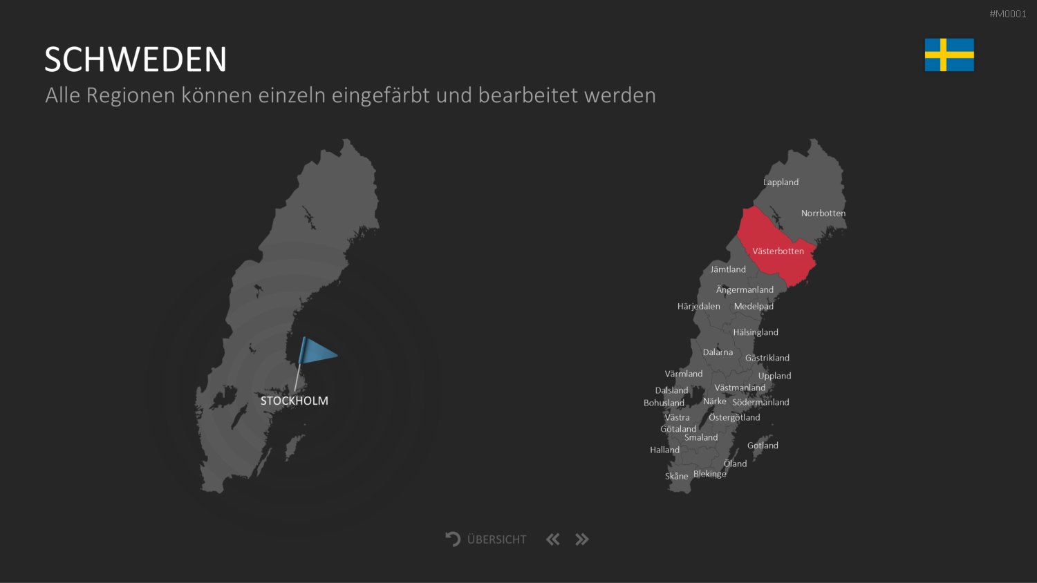 Landkarten Paket für Unternehmen PowerPoint-Vorlage