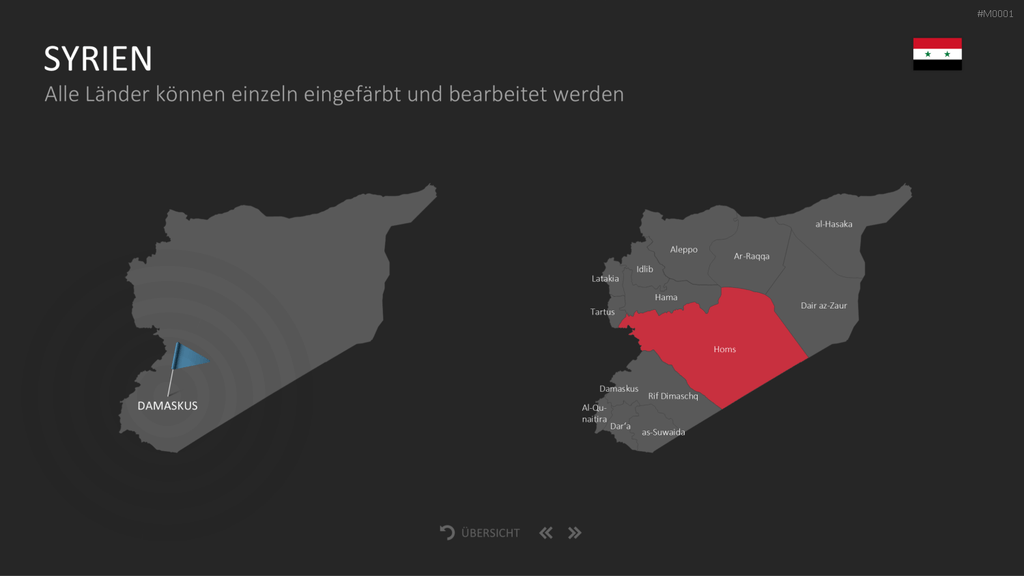 Landkarten Paket für Unternehmen PowerPoint-Vorlage