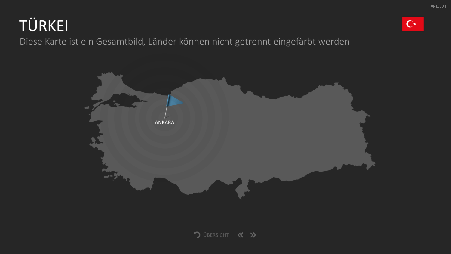 Landkarten Paket für Unternehmen PowerPoint-Vorlage