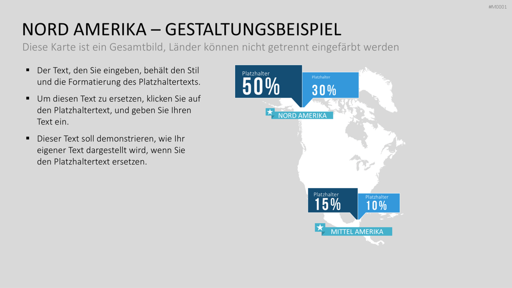 Landkarten Paket für Unternehmen PowerPoint-Vorlage