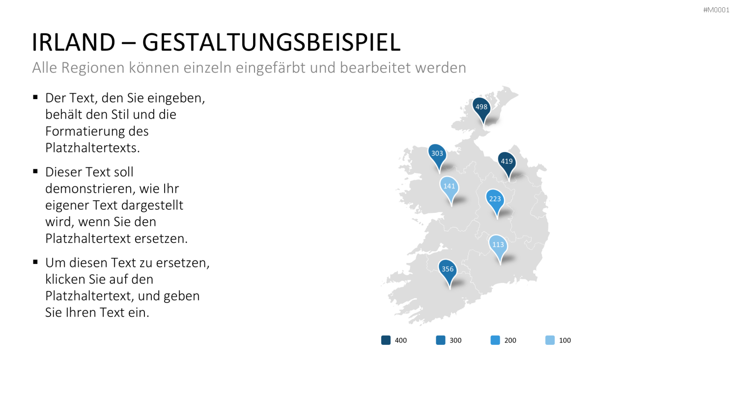 Landkarten Paket für Unternehmen PowerPoint-Vorlage