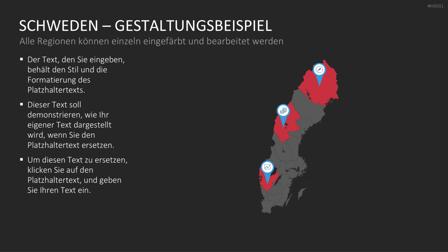 Landkarten Paket für Unternehmen PowerPoint-Vorlage