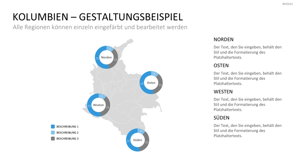 Landkarten Paket für Unternehmen PowerPoint-Vorlage