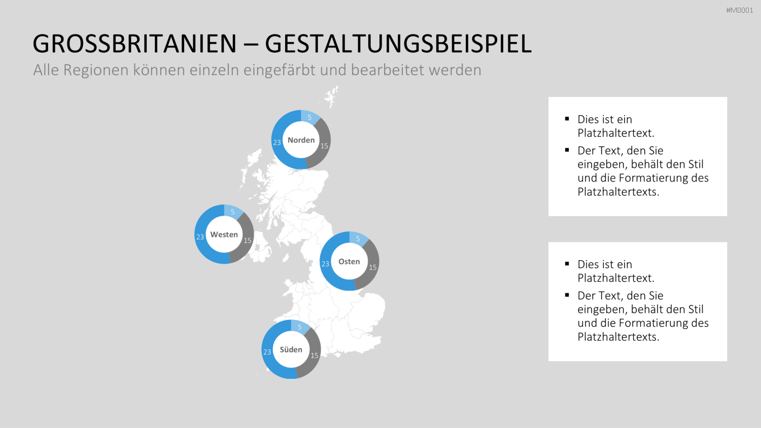 Landkarten Paket für Unternehmen PowerPoint-Vorlage