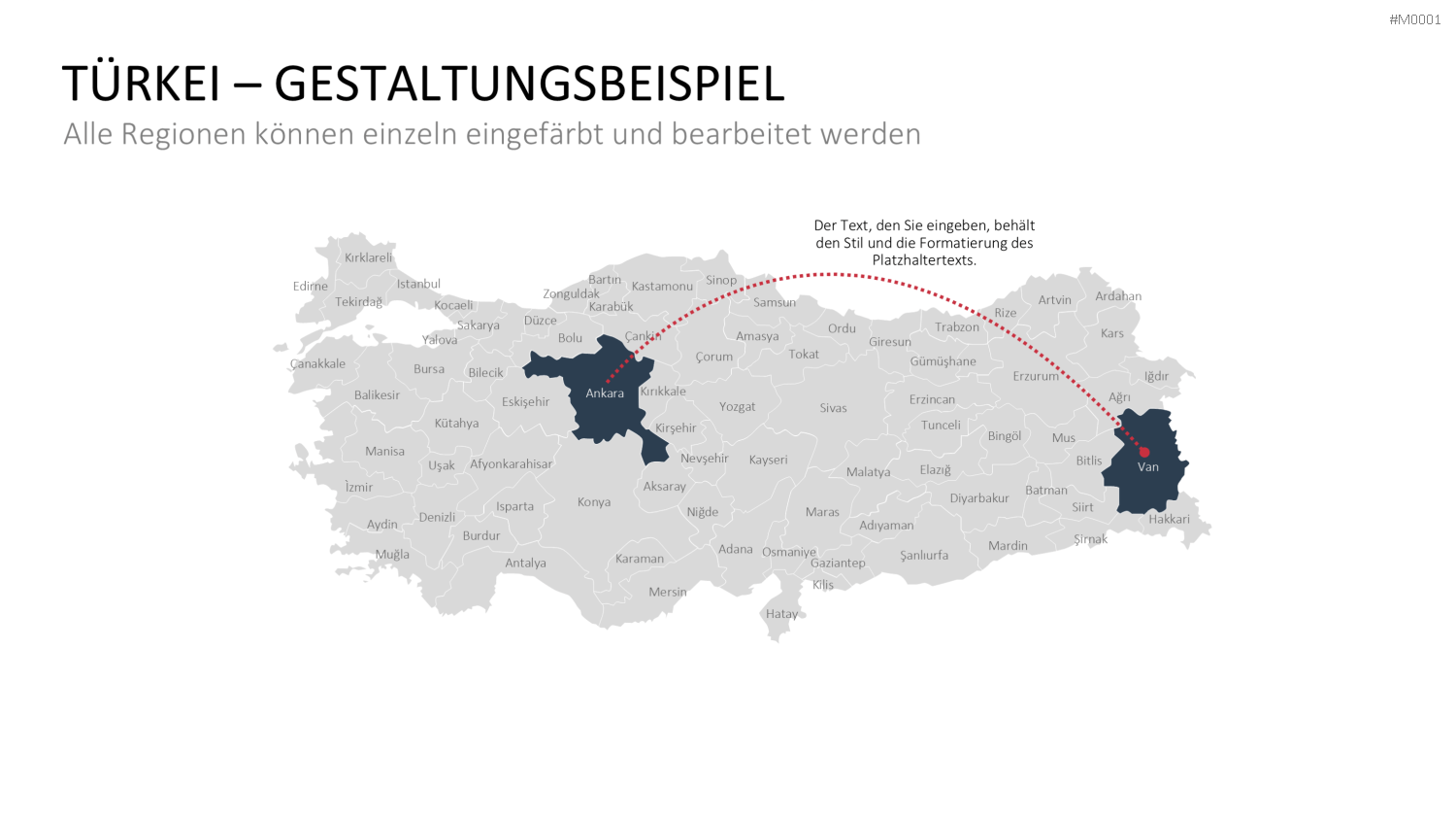 Landkarten Paket für Unternehmen PowerPoint-Vorlage