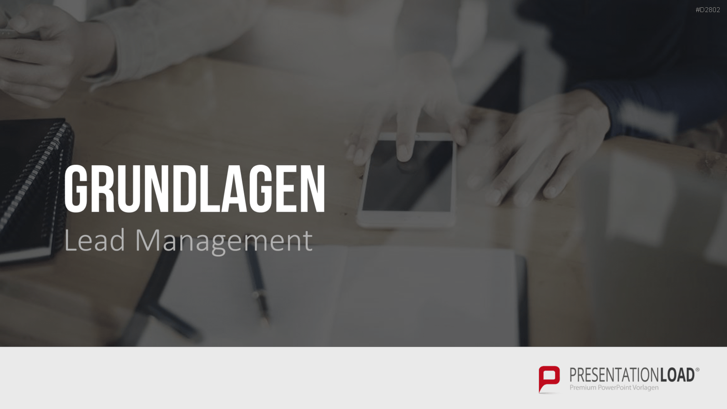 Lead Management PowerPoint-Vorlage