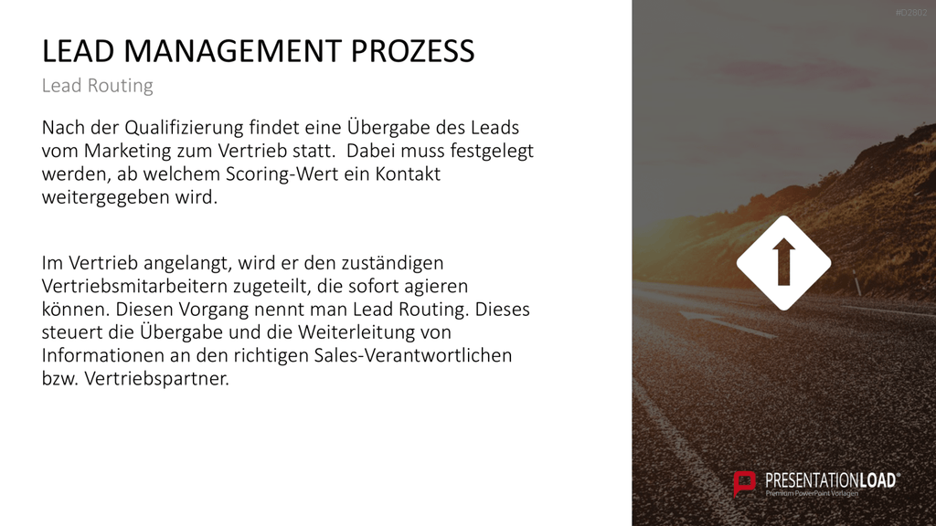 Lead Management PowerPoint-Vorlage