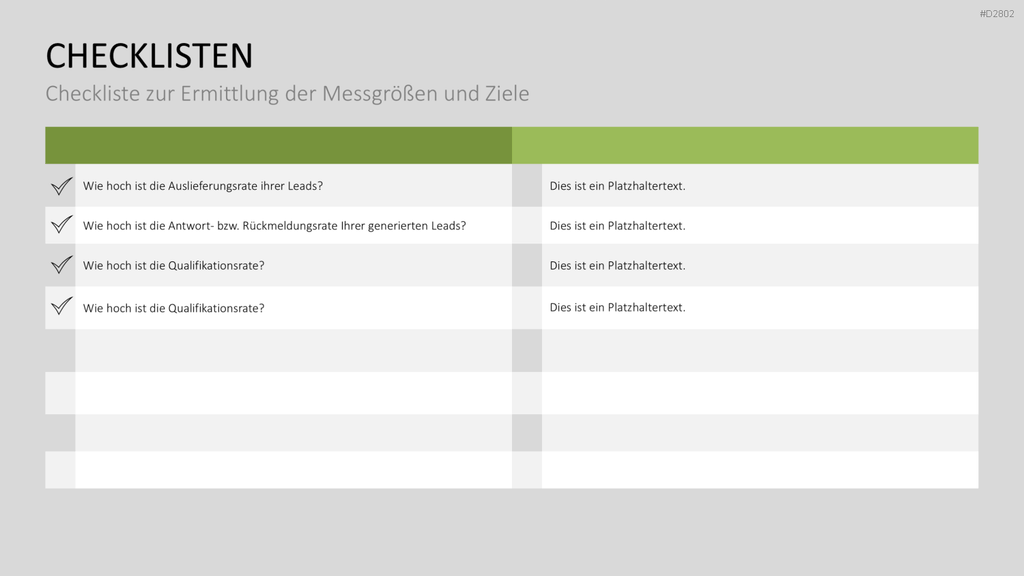 Lead Management PowerPoint-Vorlage