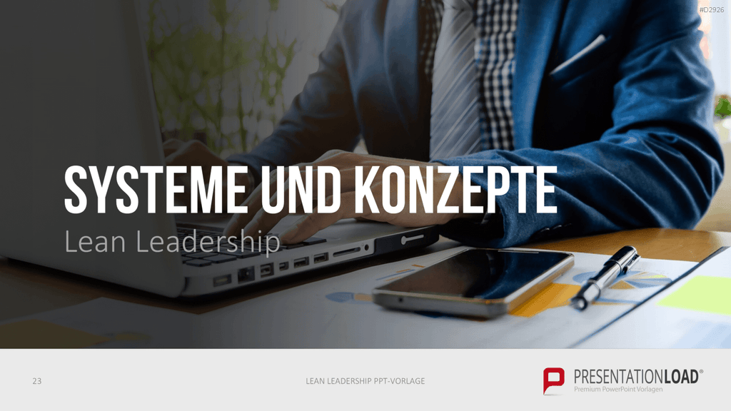 Lean Leadership PowerPoint-Vorlage