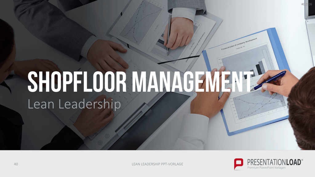 Lean Leadership PowerPoint-Vorlage