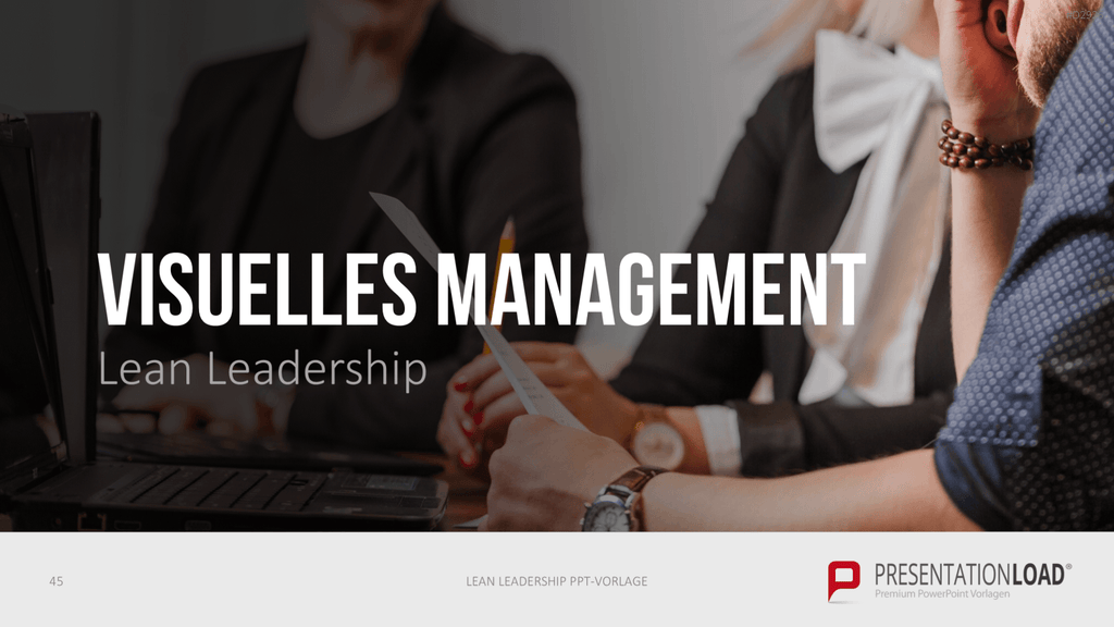 Lean Leadership PowerPoint-Vorlage