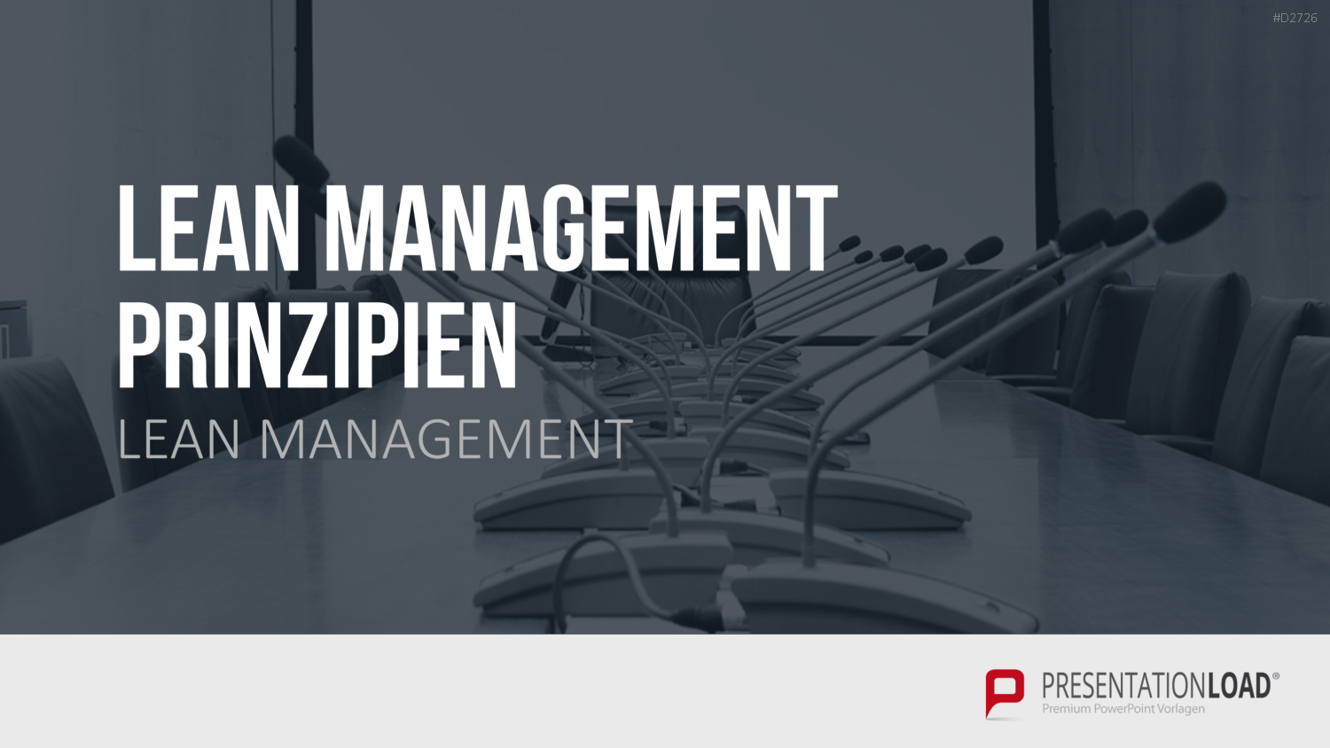 Lean Management PowerPoint-Vorlage