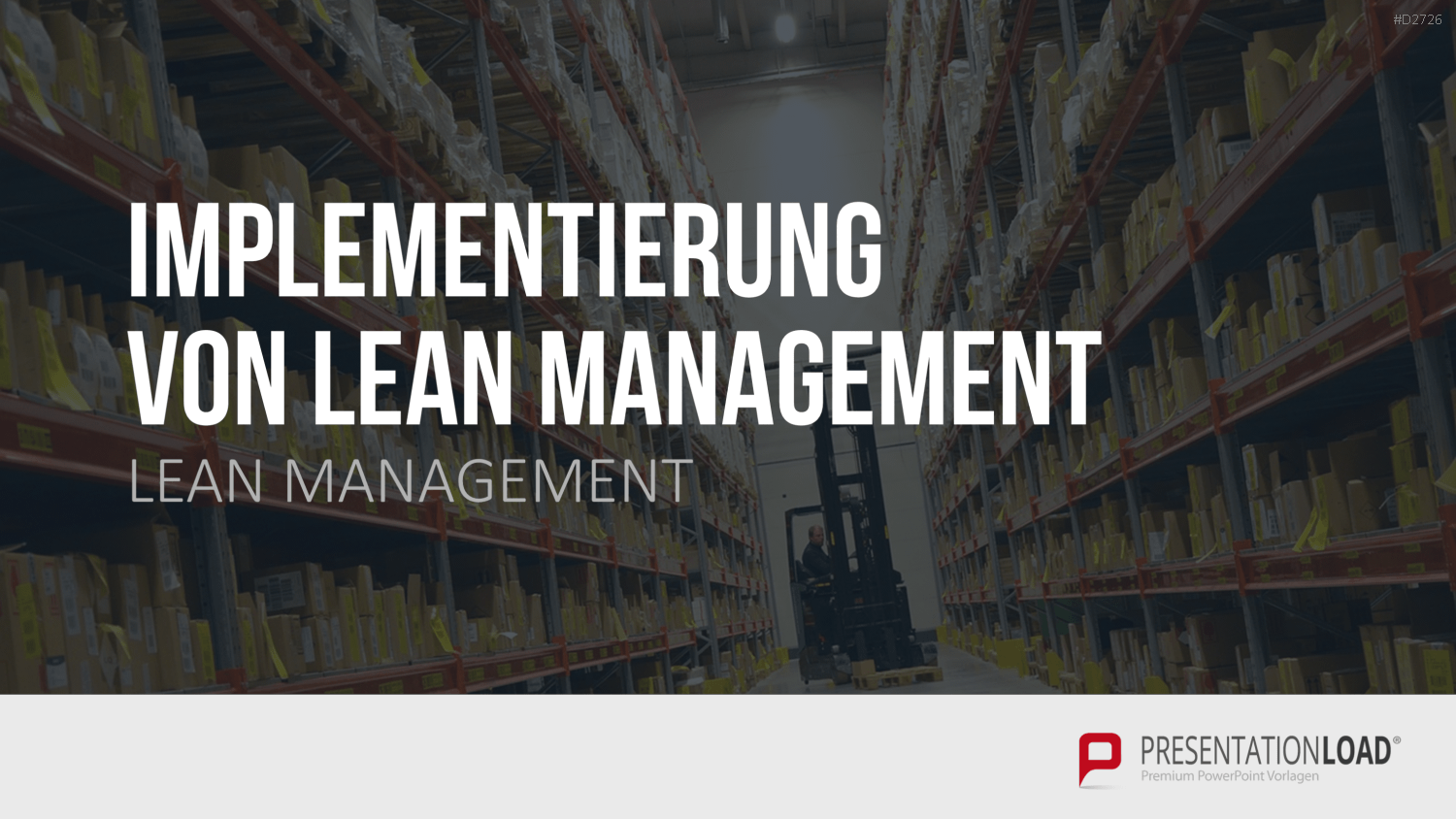 Lean Management PowerPoint-Vorlage