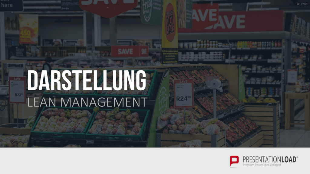 Lean Management PowerPoint-Vorlage