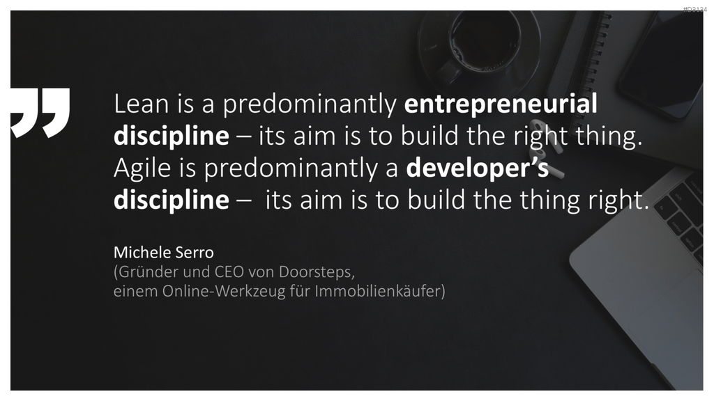 Lean Startup Methode PowerPoint-Vorlage