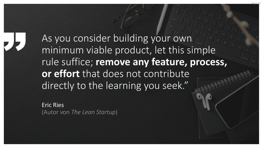 Lean Startup Methode PowerPoint-Vorlage