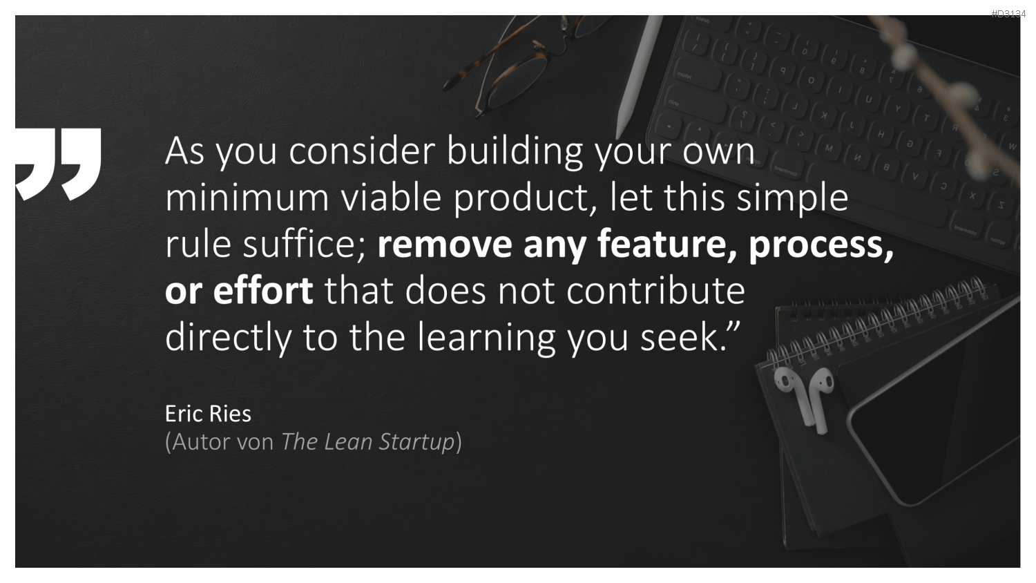 Lean Startup Methode PowerPoint-Vorlage