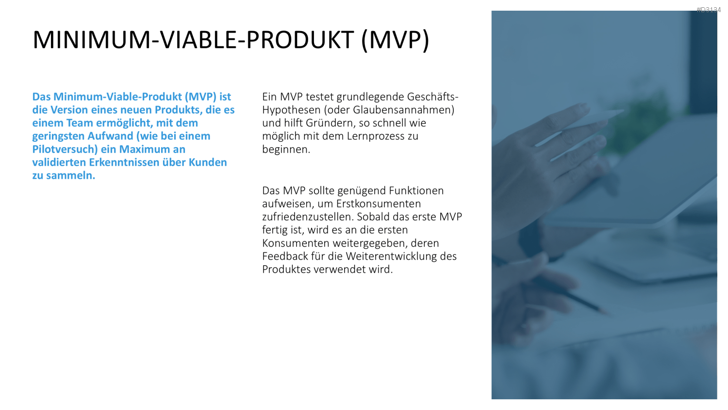 Lean Startup Methode PowerPoint-Vorlage