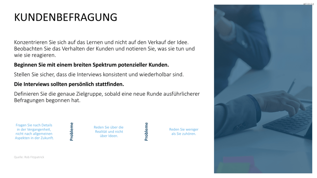 Lean Startup Methode PowerPoint-Vorlage