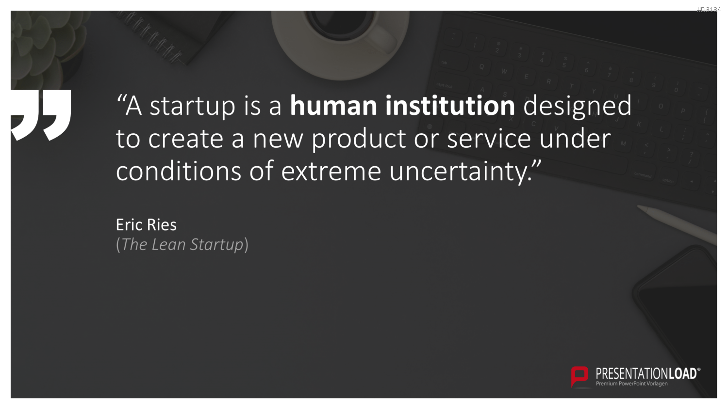 Lean Startup Methode PowerPoint-Vorlage