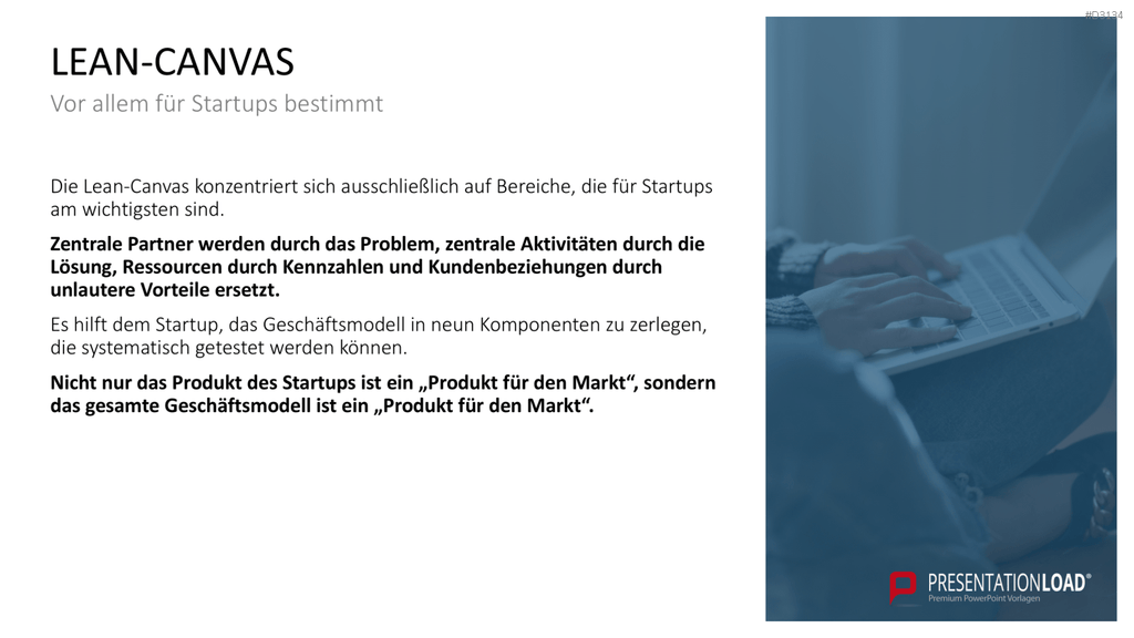 Lean Startup Methode PowerPoint-Vorlage