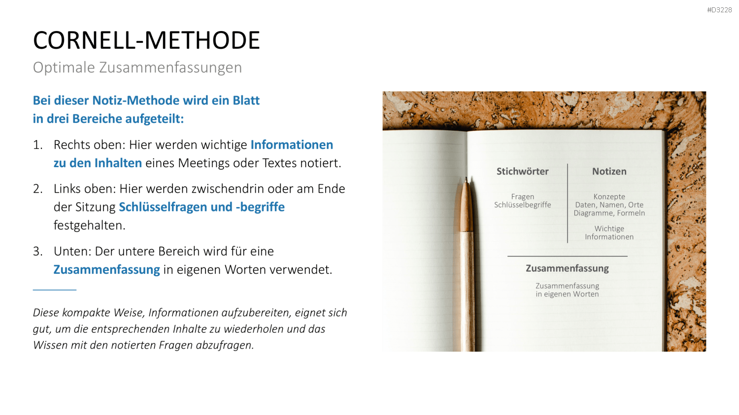 Lernmethoden und Lernstrategien PowerPoint-Vorlage