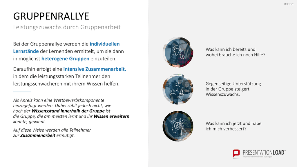 Lernmethoden und Lernstrategien PowerPoint-Vorlage