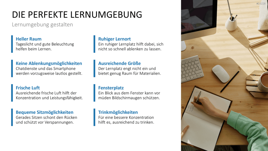 Lernmethoden und Lernstrategien PowerPoint-Vorlage