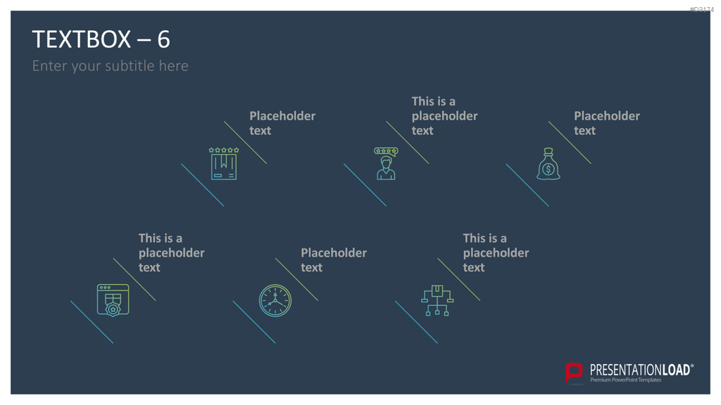 PowerPoint Business-Präsentation Vorlage Icons
