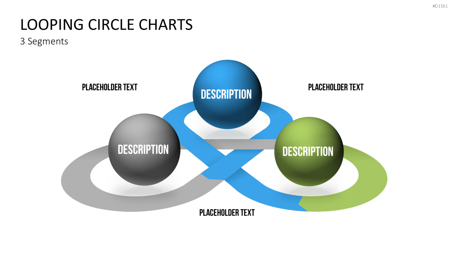 Kreis-Charts - Looping PowerPoint-Vorlage