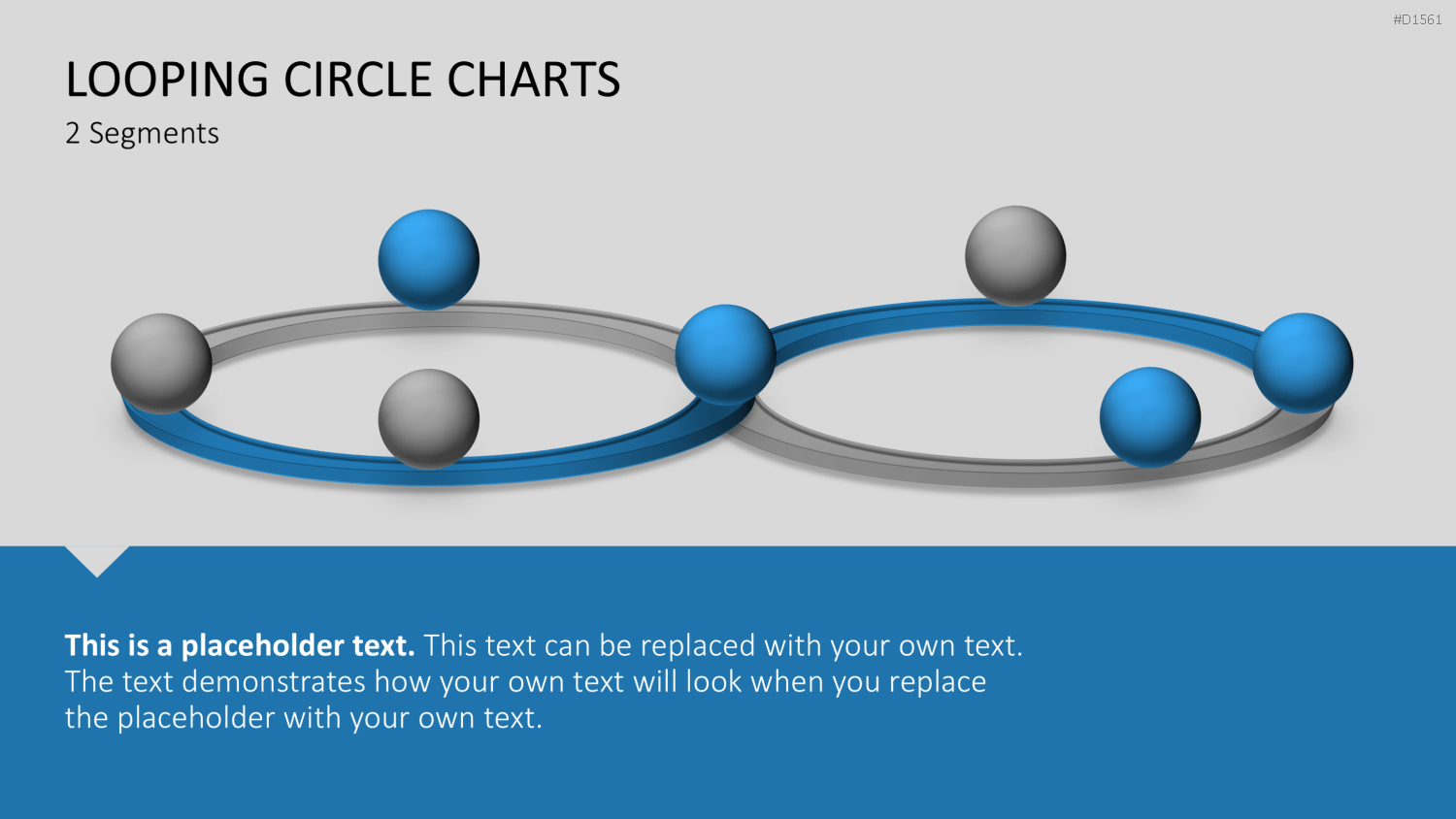 Kreis-Charts - Looping PowerPoint-Vorlage
