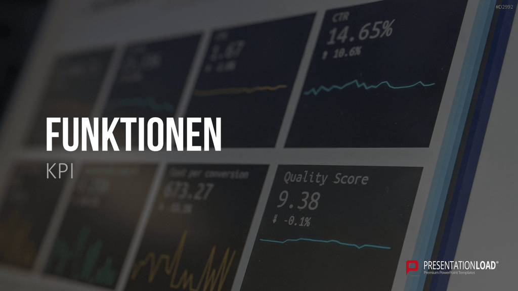 Management KPI Dashboards PowerPoint-Vorlage