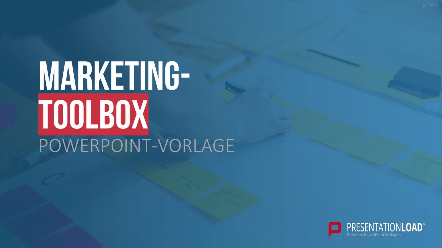 Marketing-Toolbox PowerPoint-Vorlage