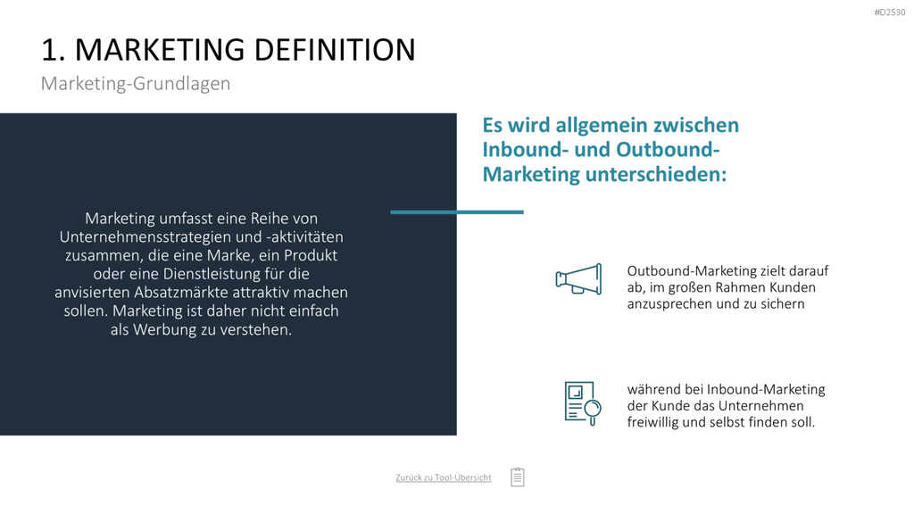 Marketing-Toolbox PowerPoint-Vorlage
