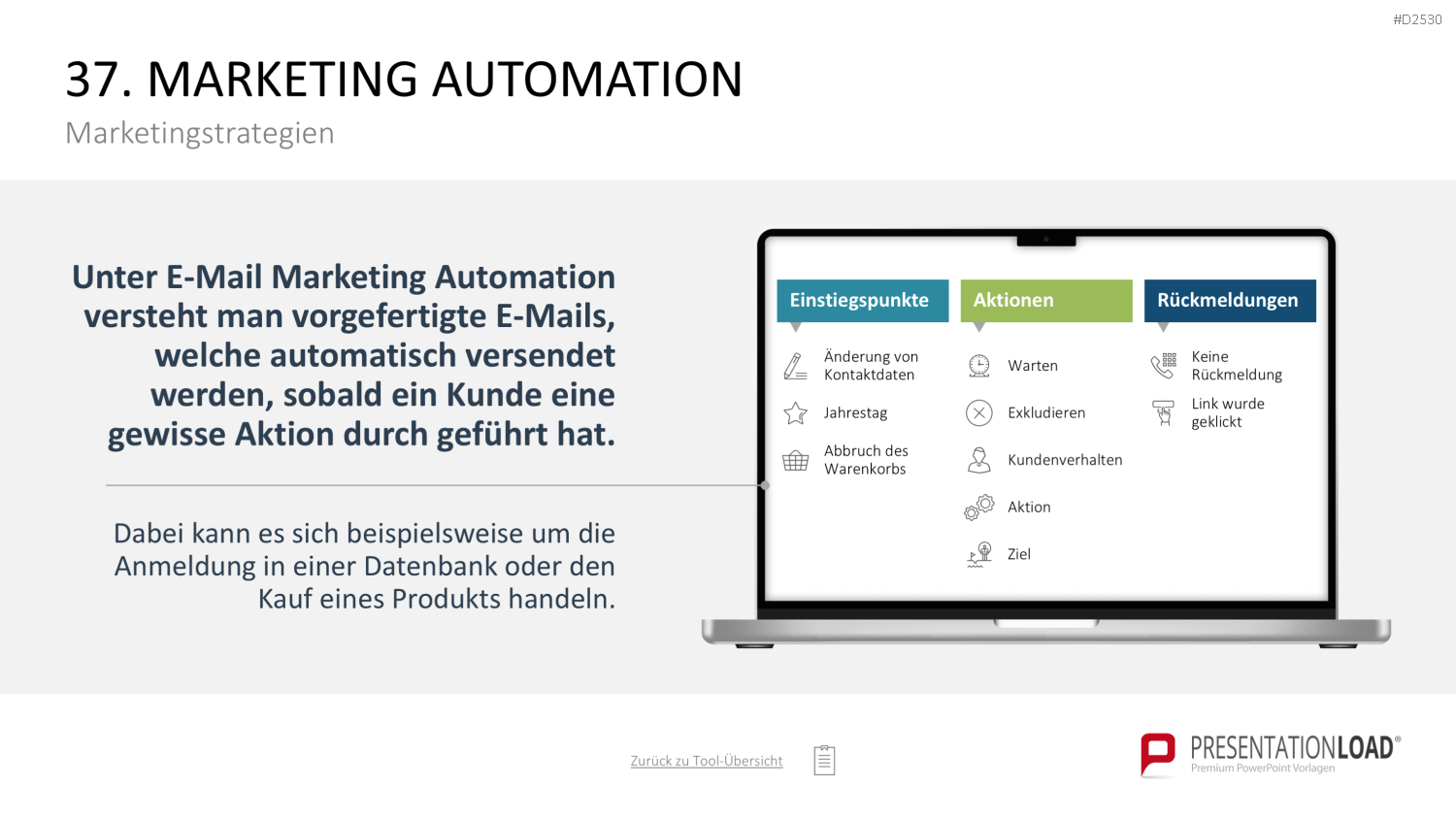 Marketing-Toolbox PowerPoint-Vorlage