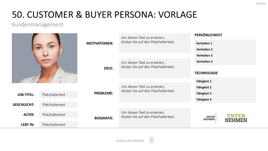 Marketing-Toolbox PowerPoint-Vorlage