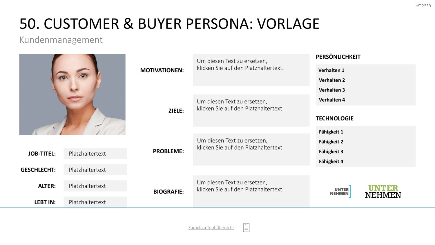 Marketing-Toolbox PowerPoint-Vorlage