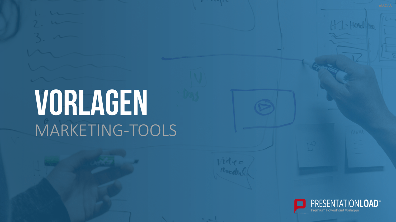 Marketing-Toolbox PowerPoint-Vorlage