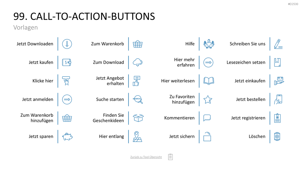 Marketing-Toolbox PowerPoint-Vorlage