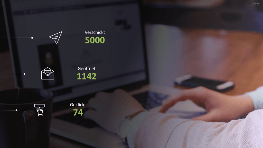 Marketing & Vertrieb KPIs PowerPoint-Vorlage