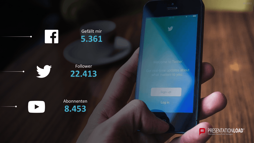 Marketing & Vertrieb KPIs PowerPoint-Vorlage