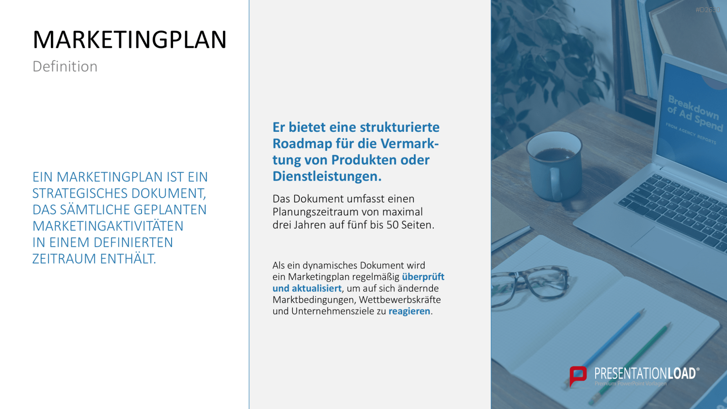 Marketingplan PowerPoint-Vorlage