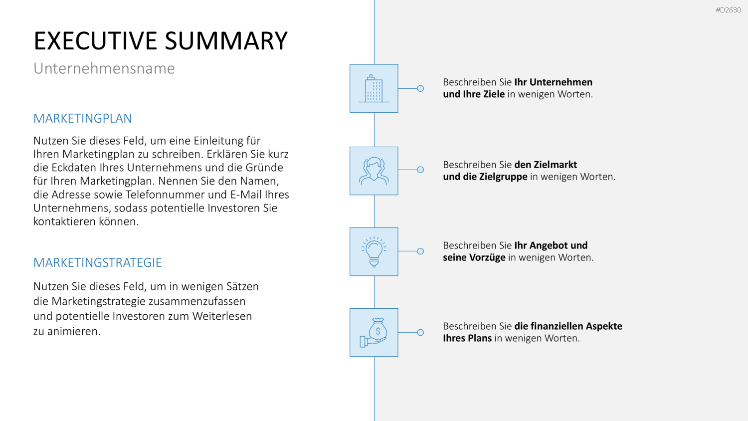 Marketingplan PowerPoint-Vorlage