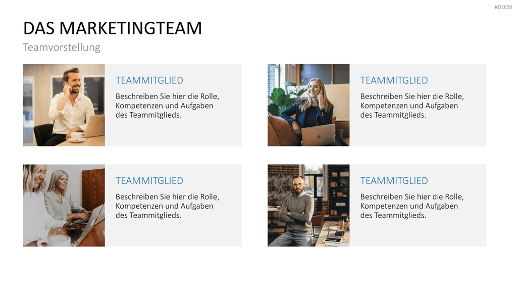 Marketingplan PowerPoint-Vorlage