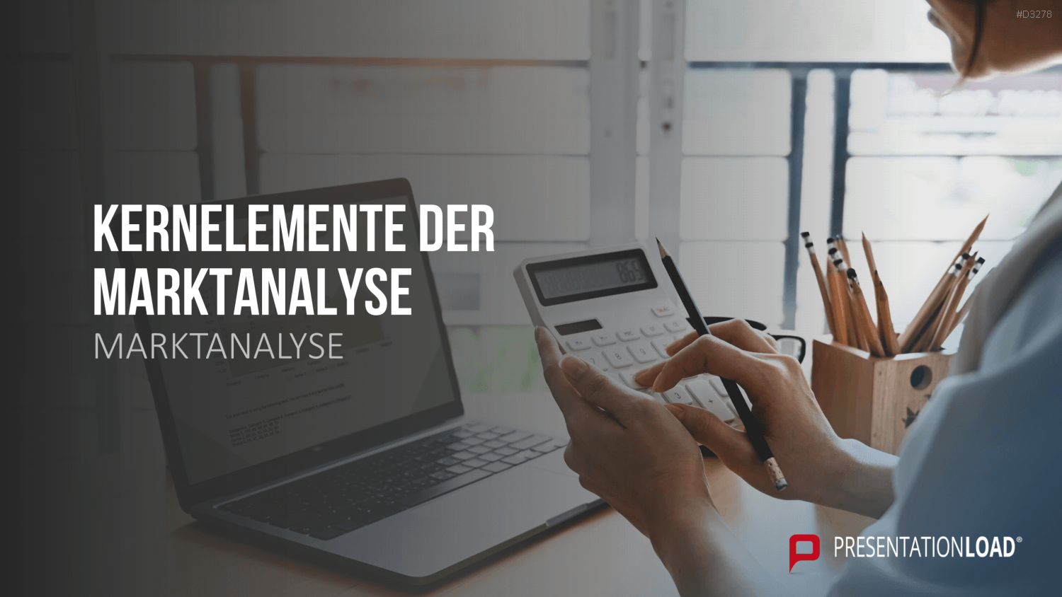 Marktanalyse PowerPoint-Vorlage